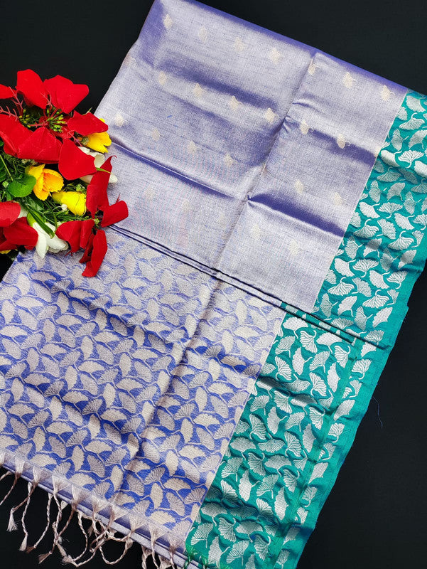 Slub Tissue Saree STS13