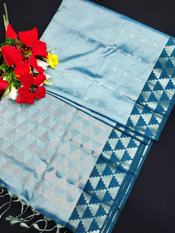 Slub Tissue Saree STS18