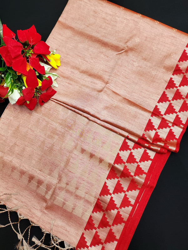 Slub Tissue Saree STS17