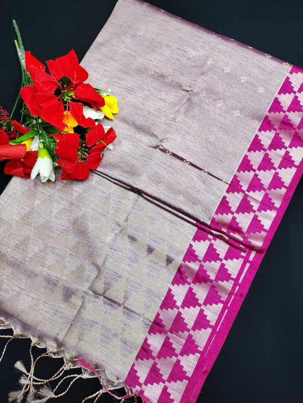 Slub Tissue Saree STS28