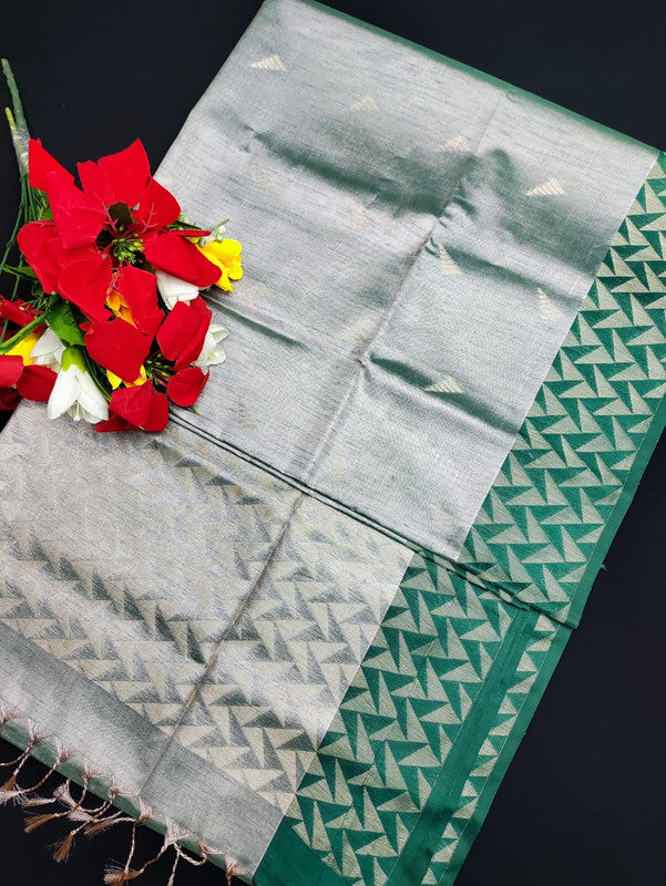 Slub Tissue Saree STS32