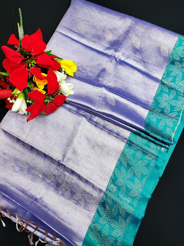 Slub Tissue Saree STS38