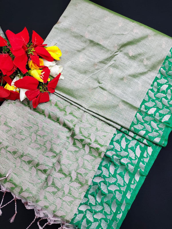 Slub Tissue Saree STS51