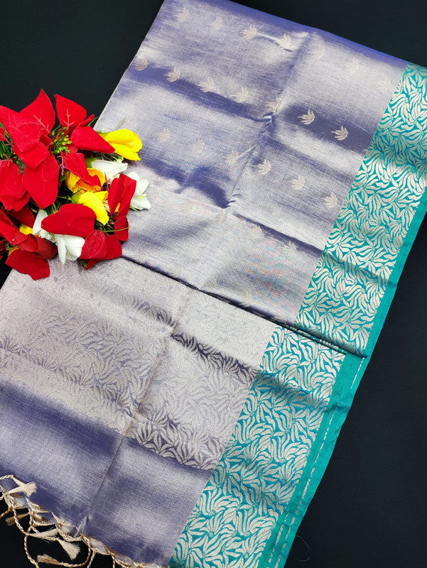 Slub Tissue Saree STS55