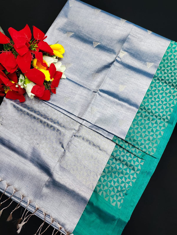 Slub Tissue Saree STS59