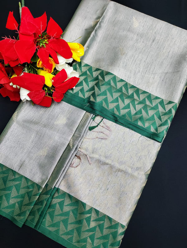 Slub Tissue Saree STS64