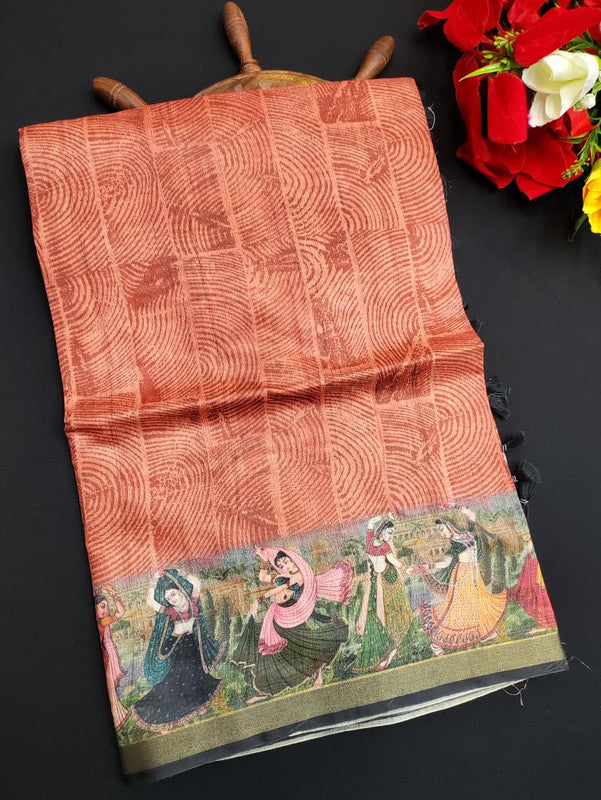 Paper Silk Saree PER15