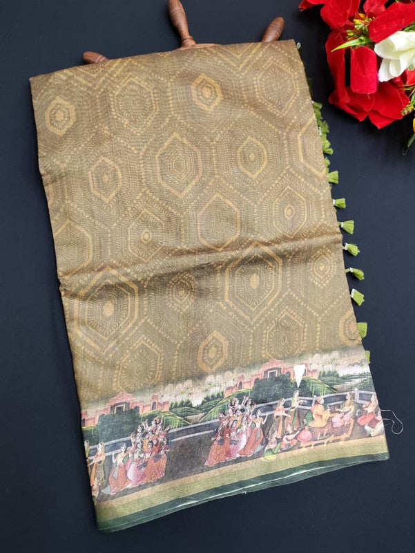Paper Silk Saree PER21