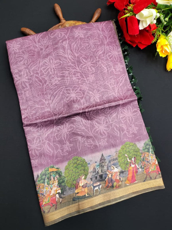Paper Silk Saree PER25