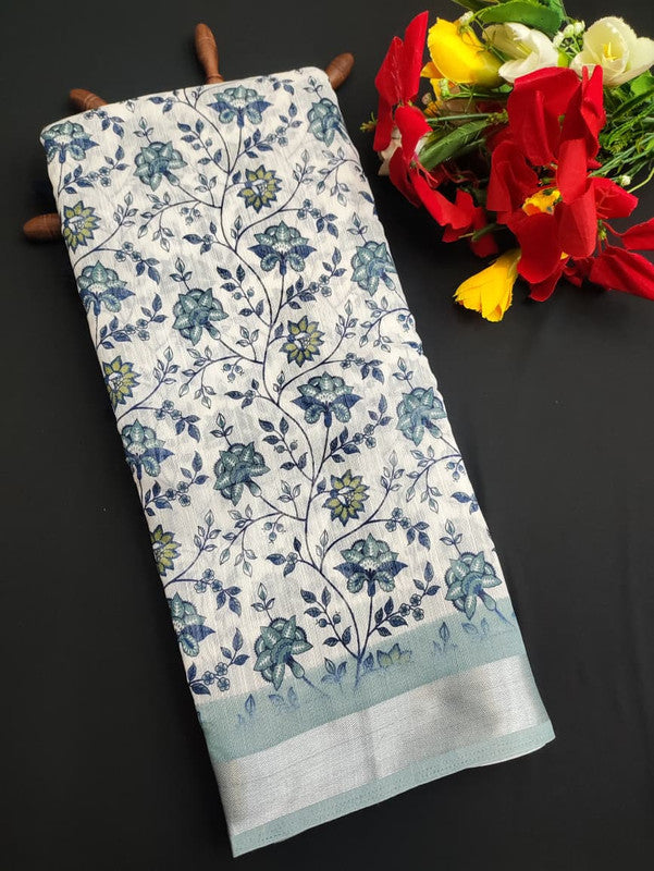 Summer Cool Printed  Saree SE05