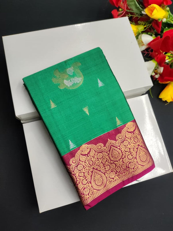 Pure Silk Cotton Saree PLK90