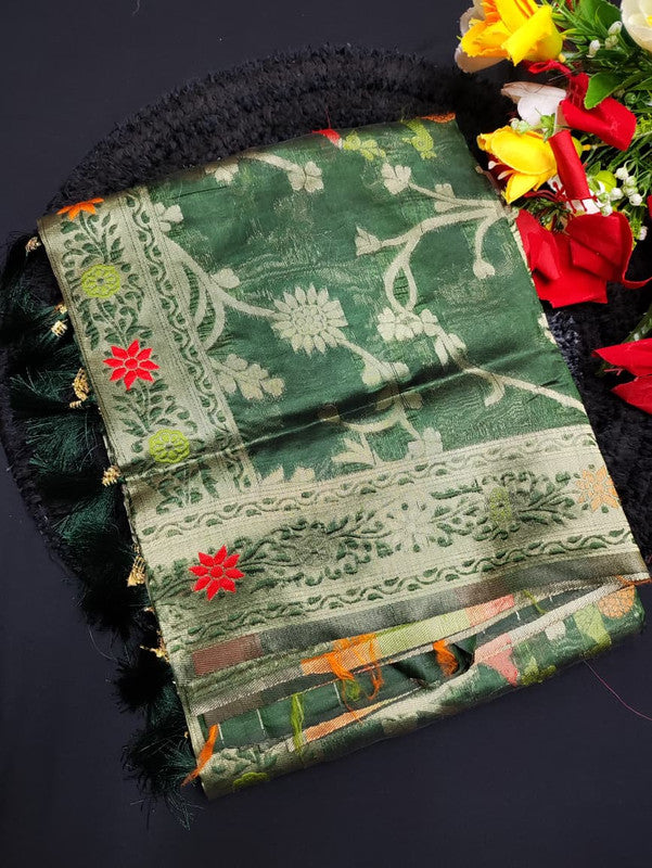 Tussar Cotton Saree TRC38