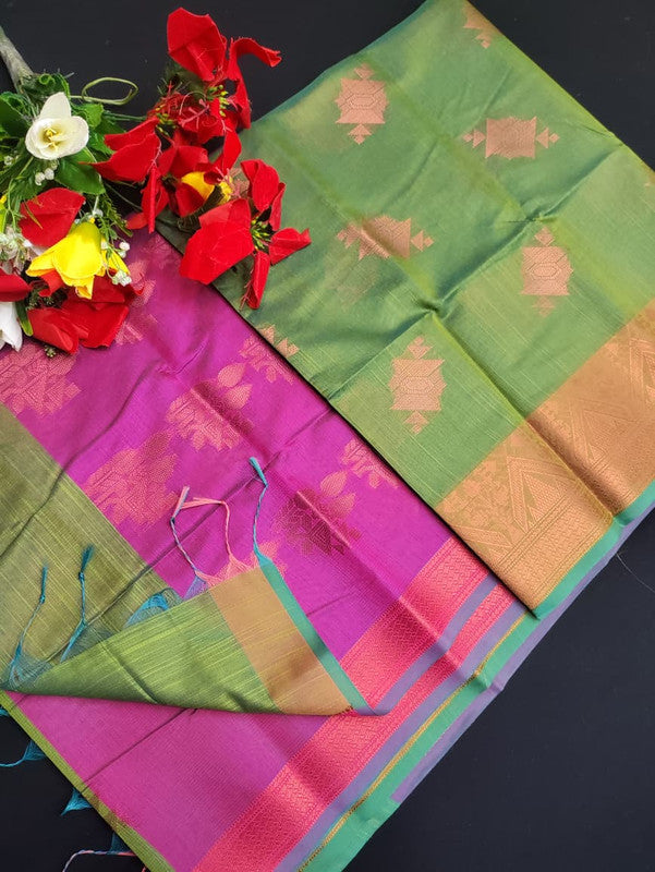 Slub Cotton Saree SLC85