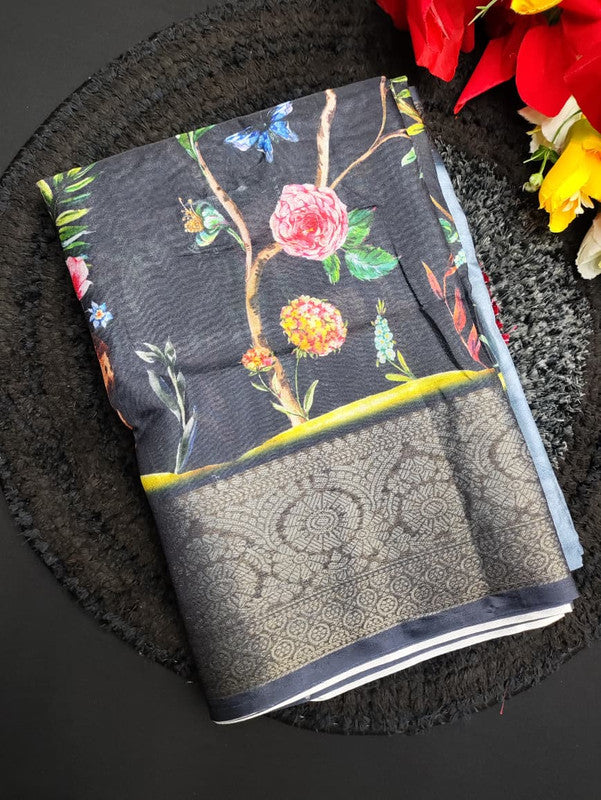 Premium Dola Silk Saree DK02