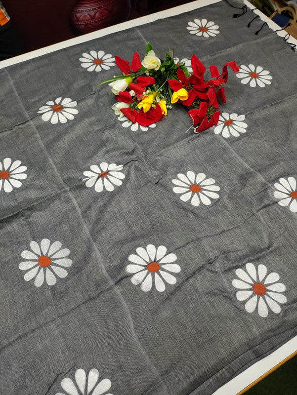 Jaipur Kadhi Floral Saree JE90