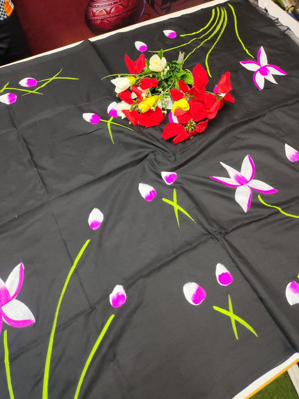 Jaipur Flower Cotton Saree JE106