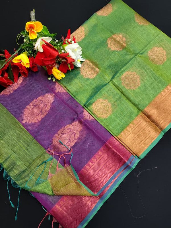Slub Cotton Saree SLC110