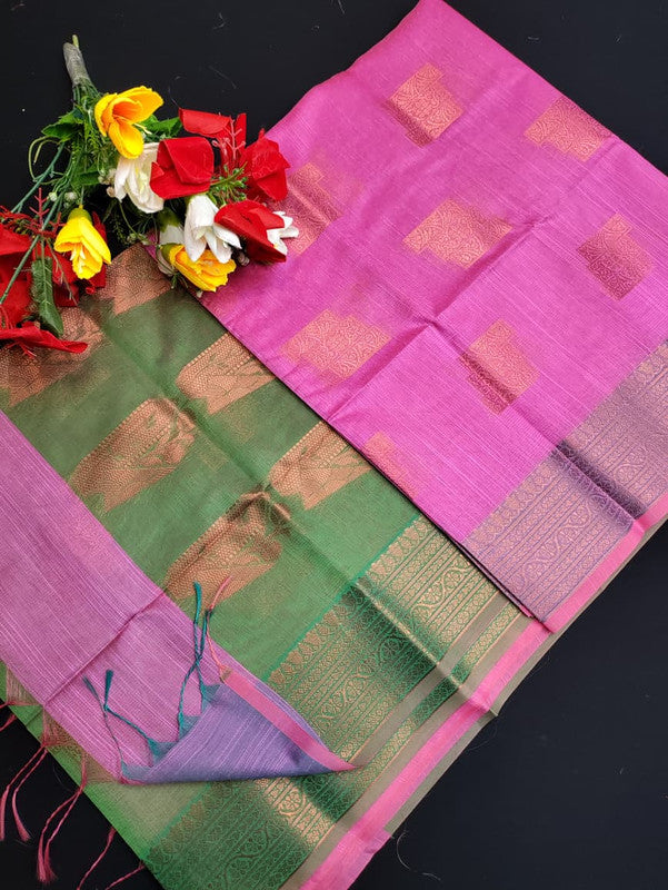 Slub Cotton Saree SLC129