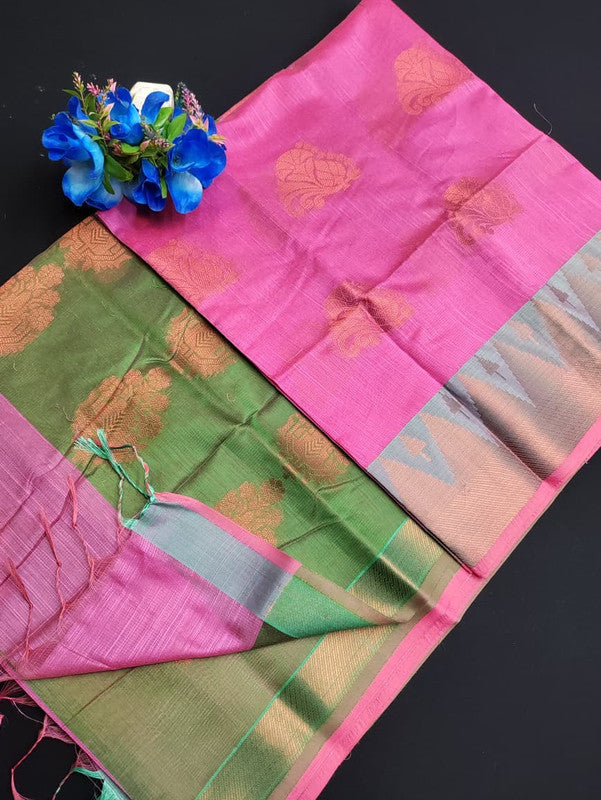 Slub Cotton Saree SLC150