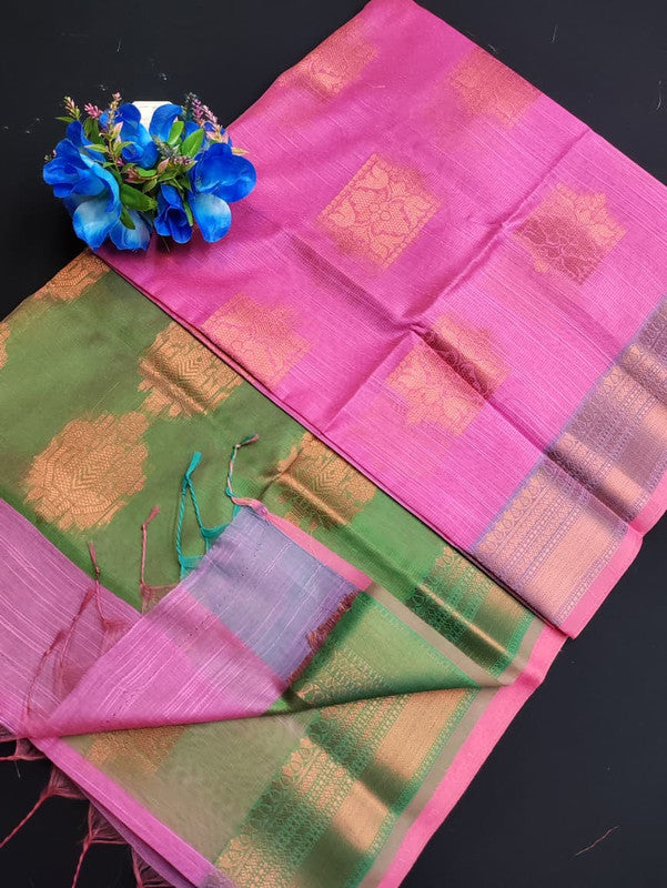 Slub Cotton Saree SLC155