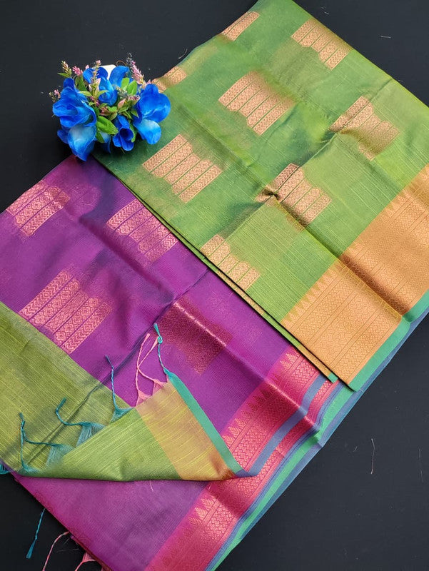 Slub Cotton Saree SLC159