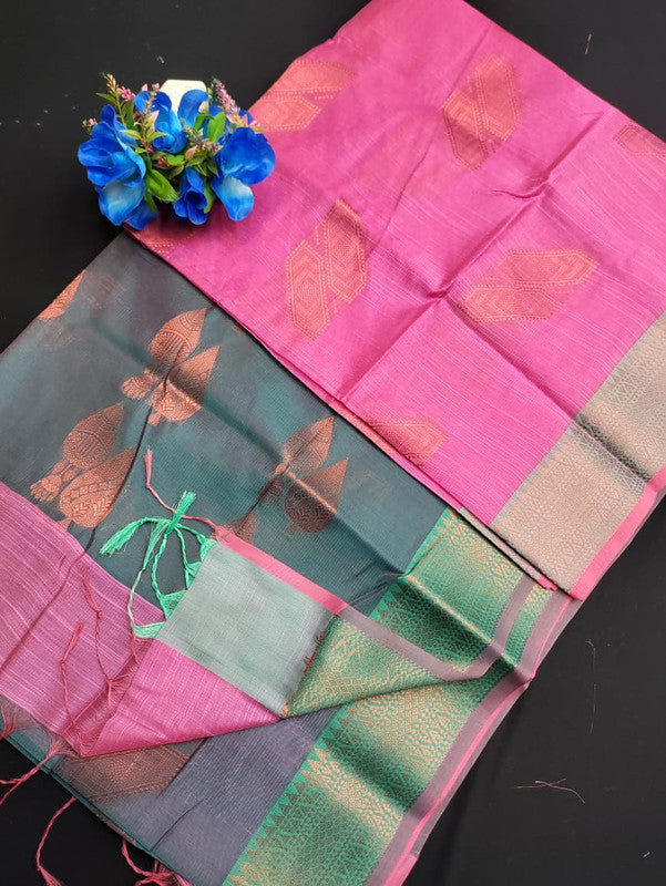 Slub Cotton Saree SLC160