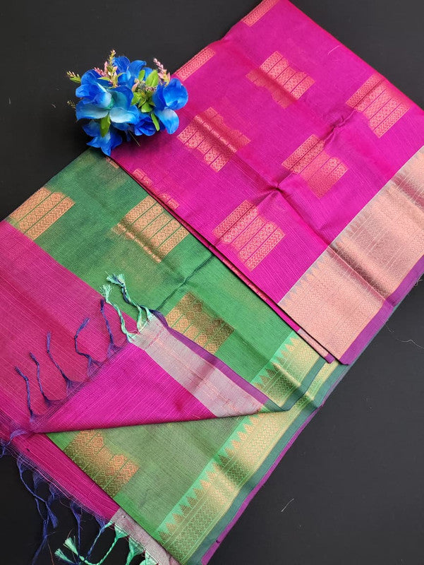 Slub Cotton Saree SLC185