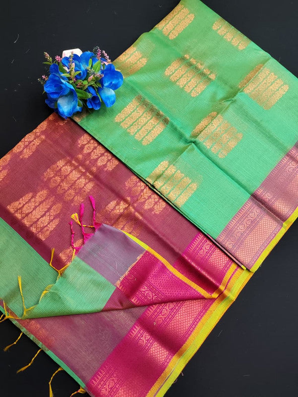 Slub Cotton Saree SLC197