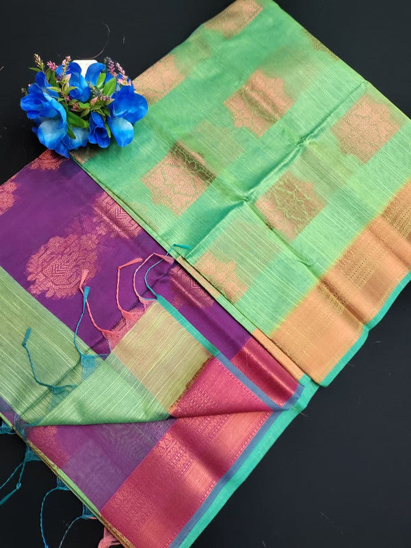 Slub Cotton Saree SLC207