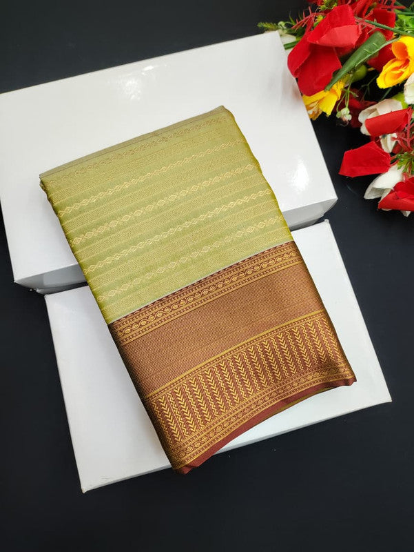 Grand Semi Silk Saree GC101