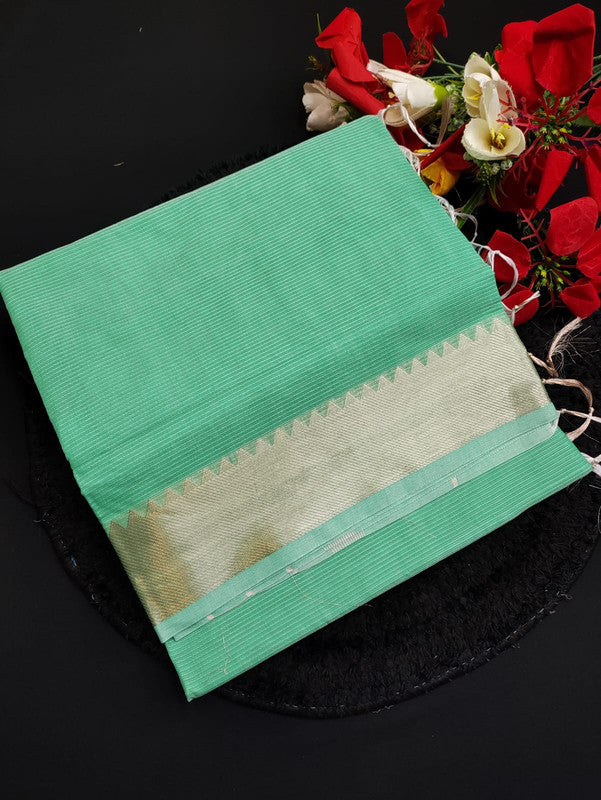 Tissue Kaadhi Plain Cotton Saree TC07