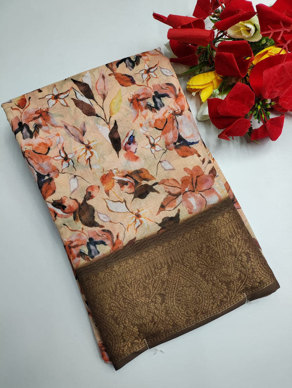 Kiara Digital Printed Saree KRA23