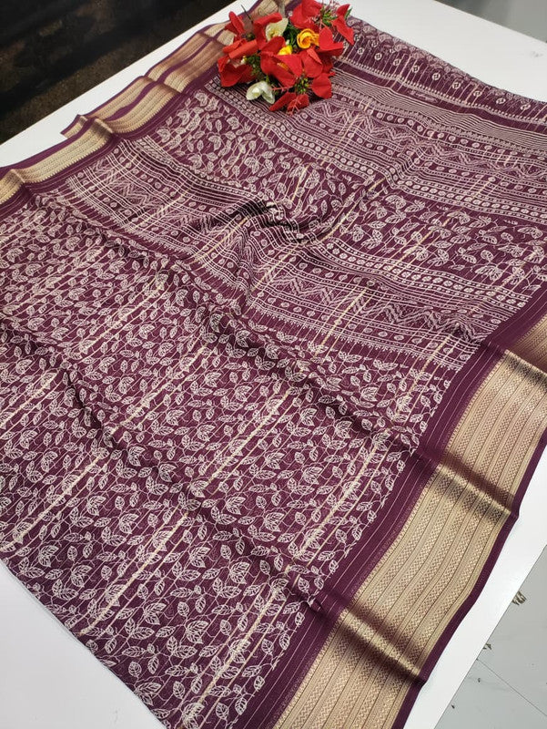 Mexican Georgette saree SR33