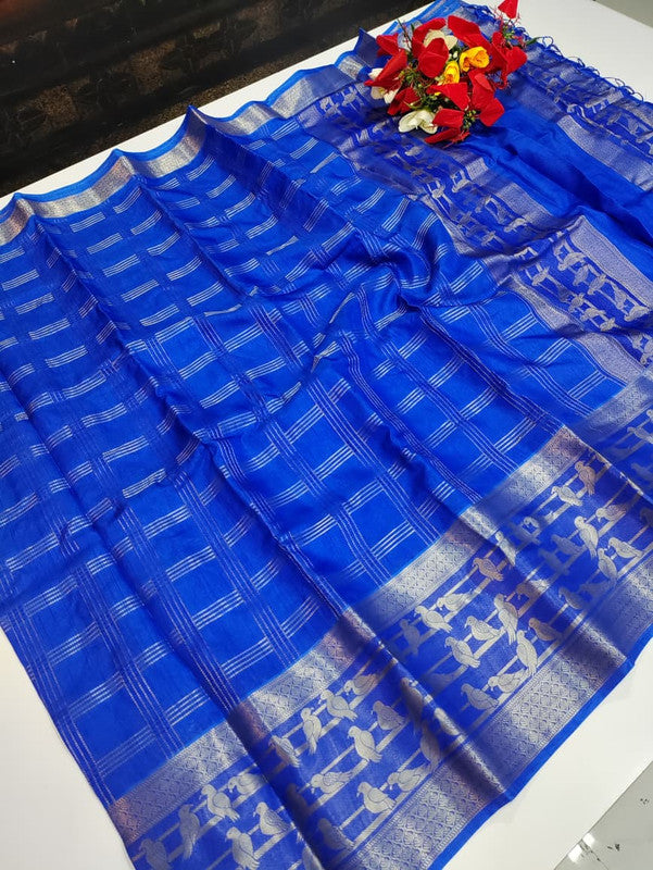 Subiksa  Mysore Silk Parrot Saree MY02