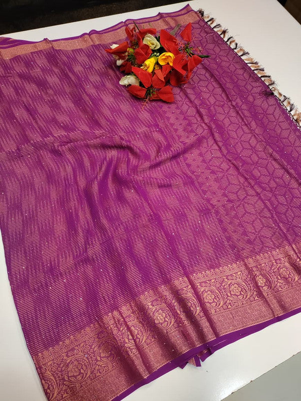 Candy Crush  Mysore Silk Saree MY14