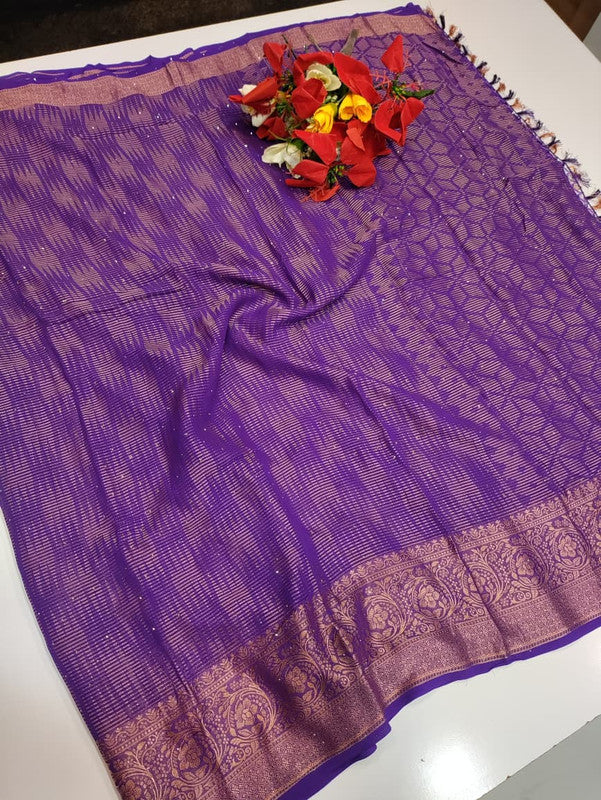 Candy Crush  Mysore Silk Saree MY16