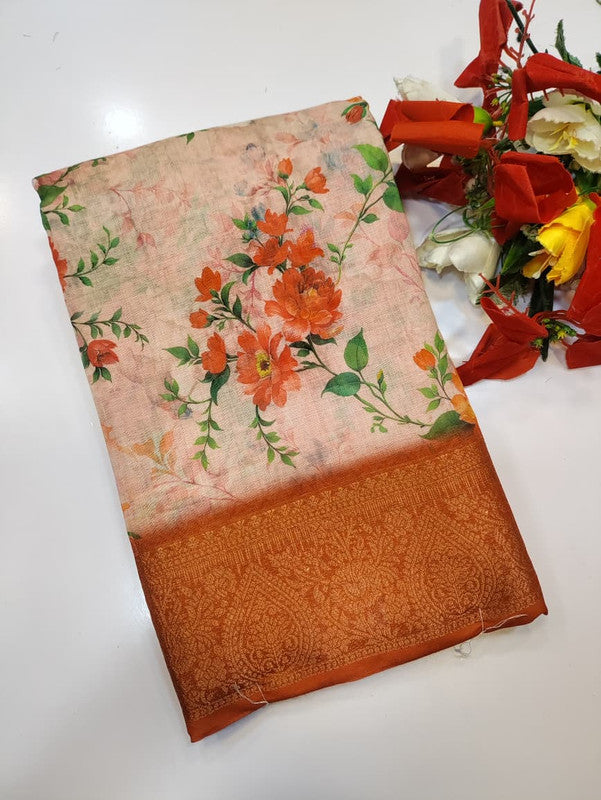 Kiara Digital Printed Saree KDP02