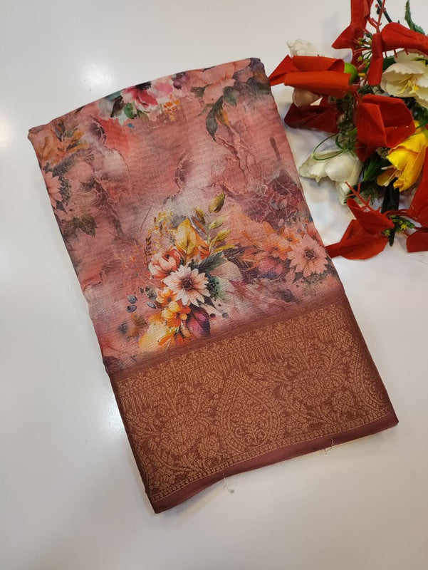 Kiara Digital Printed Saree KDP21
