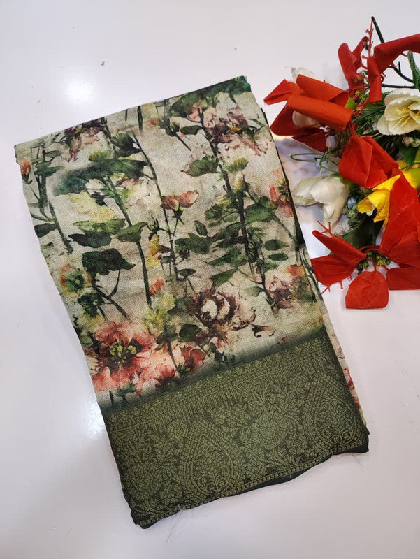 Kiara Digital Printed Saree (BT-4) KDP149