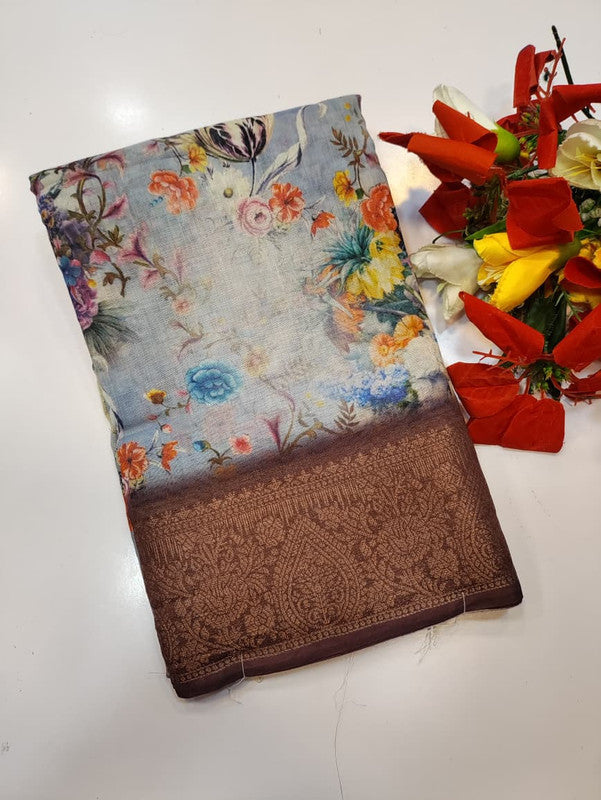 Kiara Digital Printed Saree KDP234