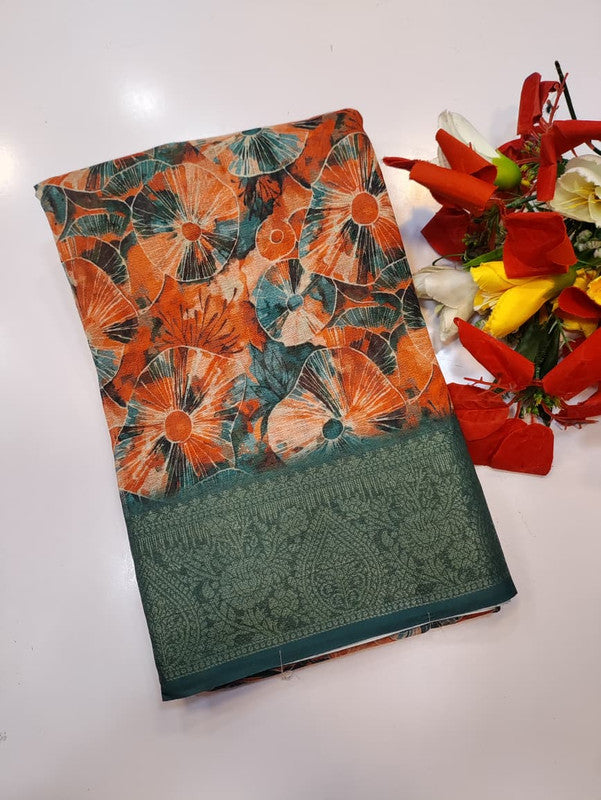 Kiara Digital Printed Saree KDP233