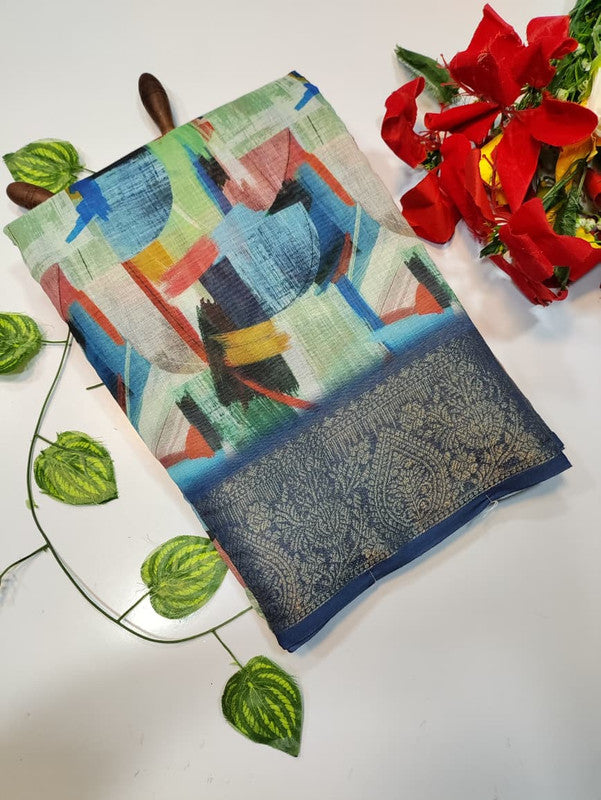 Kiara Digital Printed Saree KR22