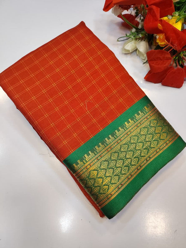 Kalyani Soft Saree with elegant traditional design and soft lightweight fabric suitable for daily wear and festive occasions.