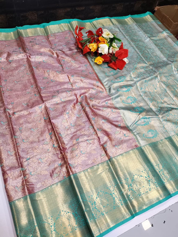 Wedding Tissue Saree WTG15