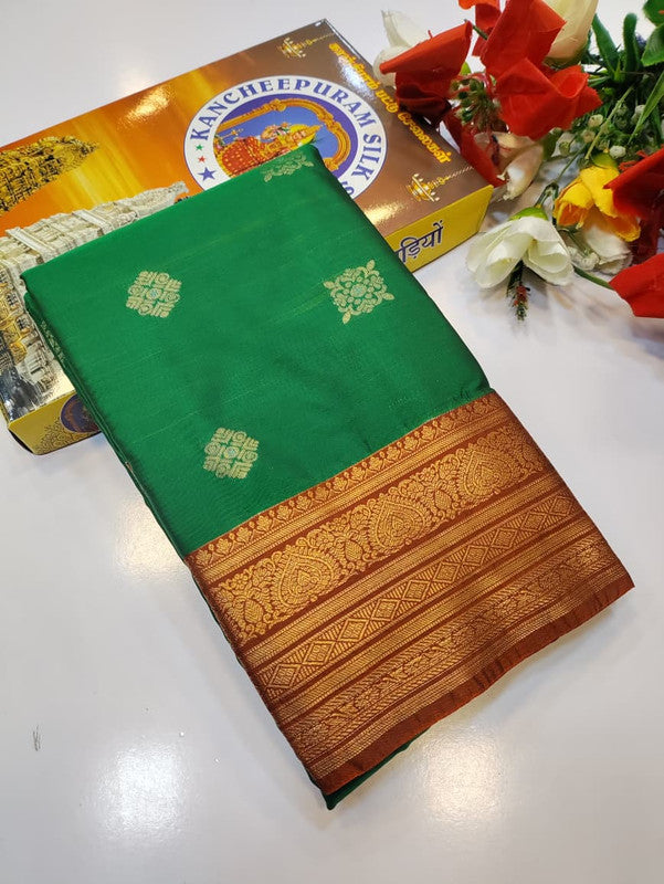 Offer Semi Silk Saree BT-1 (Mild Damage) SSF155