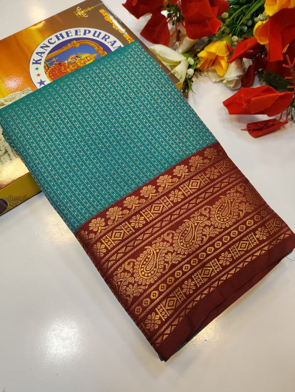Offer Semi Silk Saree BT-1 (Mild Damage) SSF258