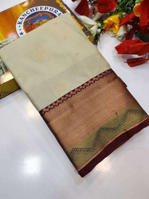 Offer Semi Silk Saree BT-1 (Mild Damage) SSF286