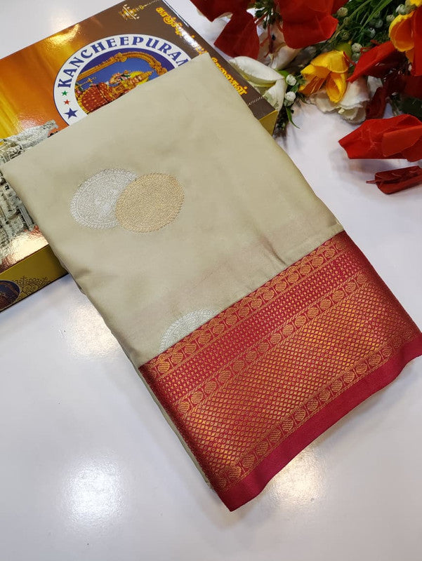 Offer Semi Silk Saree BT-1 (Mild Damage) SSF292