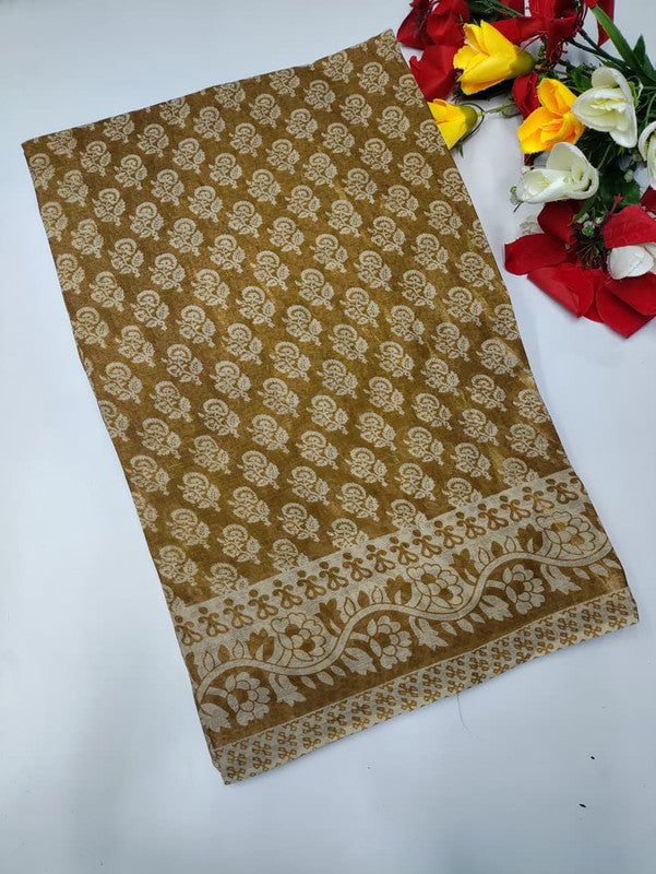 Kalamkari Cotton Saree KH128