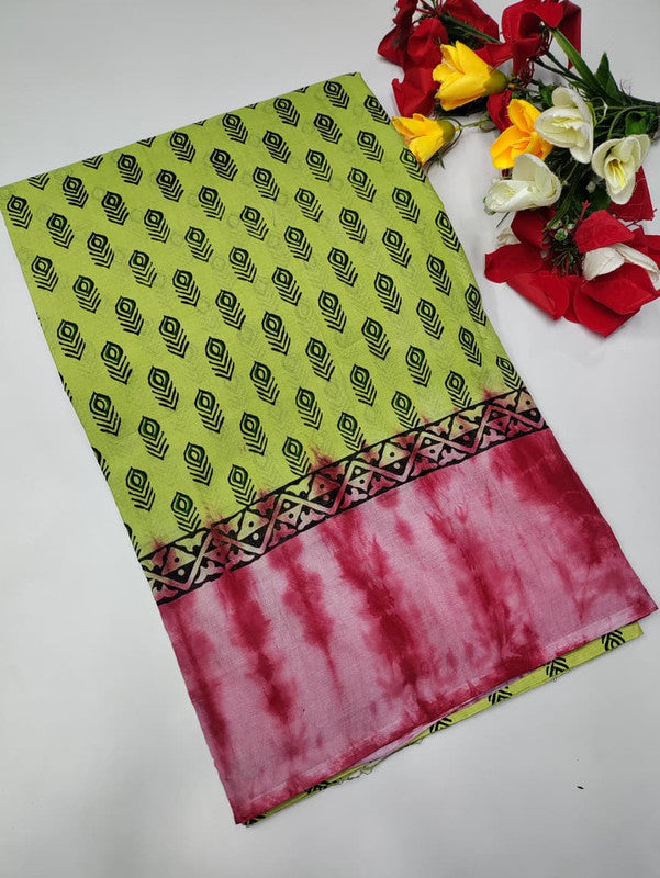 Kalamkari Cotton Saree KH148